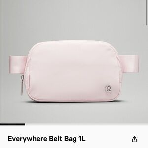 Flush pink lululemon belt bag